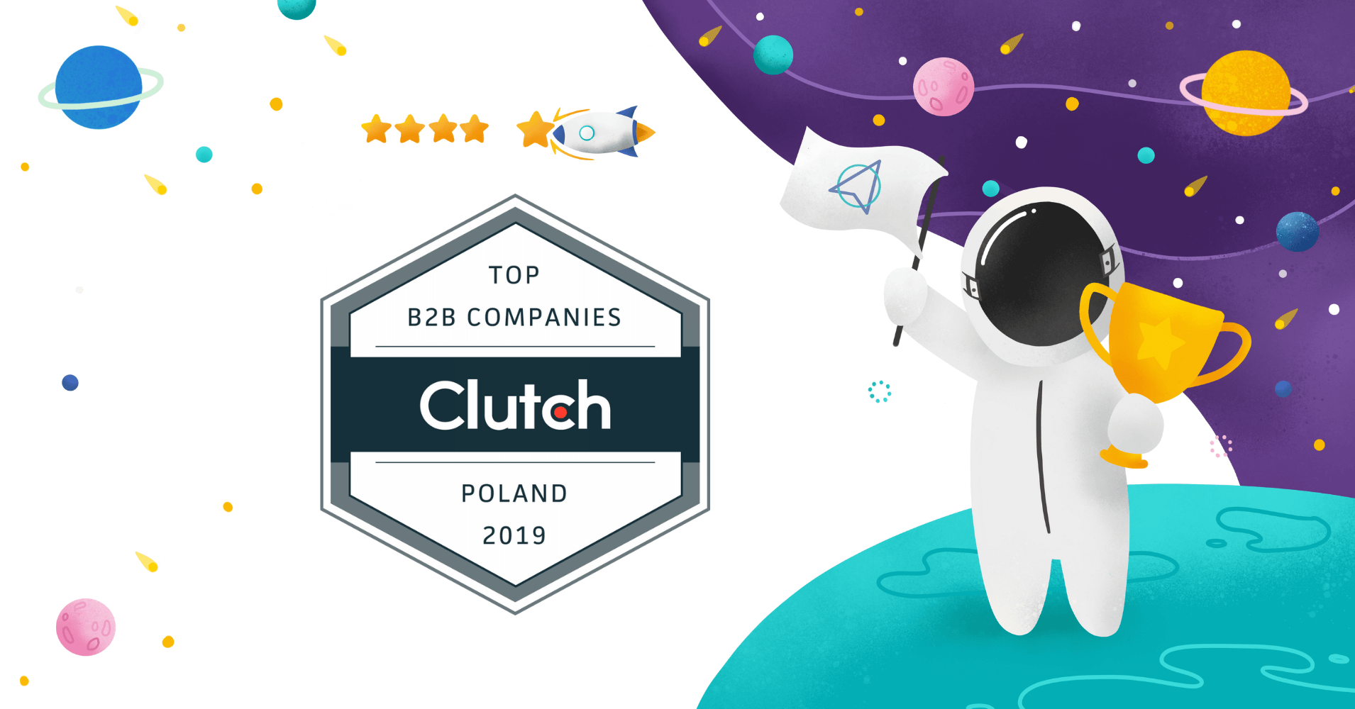 SPACE ADS Named Top Advertising & Marketing Partner in Poland by Clutch