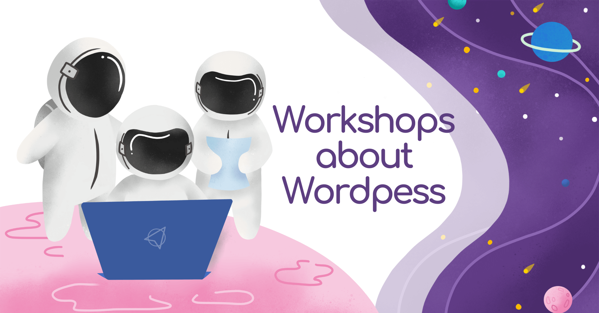 Workshops about WordPress and WooCommerce on SKN E-commerce PUEB